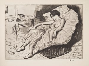 Dançarino dormindo, pub. 1925.