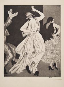 Dançarina espanhola nº 1, pub. 1923.