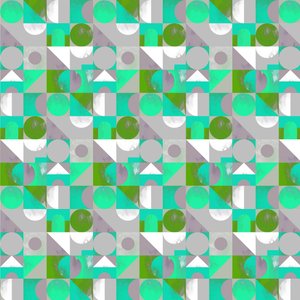 Blocos de brinquedo pequenos - verde, 2013 (técnica mista)