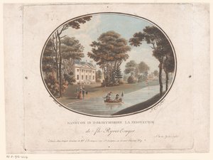 Vista de Ranston em Dorsetshire
Ranston em Dorsethshire La Seigneurie de Jh Ryves Ecuyer. (título sobre o objecto)
Jardins Anglais (título da série sobre o objecto)
Jardins ingleses (título da série)