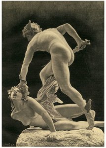 Perseu e o Gorgon, 1872 de Laurent Honore Marqueste