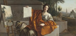 Alegoria da Geometria, 1649 de Laurent La Hyre de
