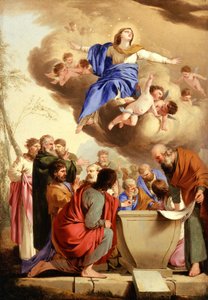 A Assunção, c.1653-5 de Laurent de la Hyre