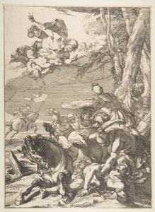 Conversão de São Paulo, ca. 1637 de Laurent de la Hyre