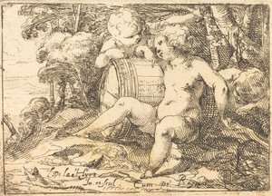 Três filhos báquicos de Laurent de la Hyre