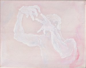 Escultural, 2025 (acrílico sobre tela)