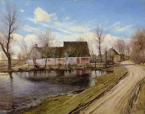 Casas de quinta em Baldersbronde de Laurits Andersen Ring