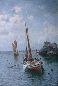 Pesca do arenque de Lauritz Haaland
