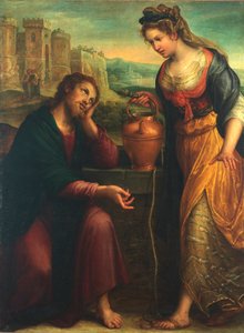 Cristo e a Samaritana, 1607.