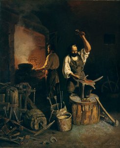 A Forja, 1845 de Lavr Kuzmich Plakhov
