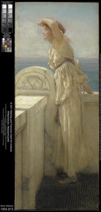Esperançoso, 1909 de Lawrence Alma Tadema