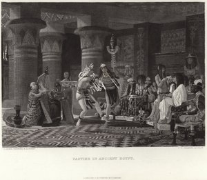 Passatempo no antigo Egito de Lawrence Alma Tadema