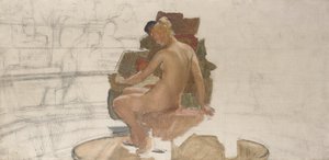 Die römische Kunstklasse von Lawrence Alma Tadema