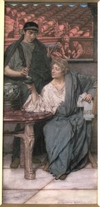 Die römischen Weintester von Lawrence Alma Tadema