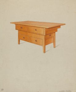 Balcão de laticínios de Lawrence Foster