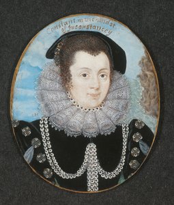 Margaret Clifford (c.1560-1616) Condessa de Cumberland de Lawrence Hilliard