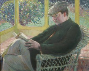 Frederick Carl Frieseke (óleo sobre tela) de Lawton Parker