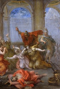 O assassinato do Imperador Caligola, da sua mulher e filha
