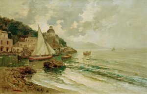 paisagem de Lazzaro Pasini