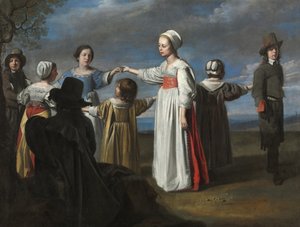 Crianças dançando, c.1650
