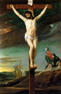 Le Nain - Cristo na cruz de Le Nain Brothers