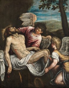 The Dead Christ with Angels, c. 1580 (óleo sobre tela)