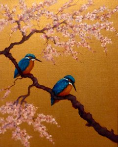 Kingfisher Pair, 2022 de Lee Campbell