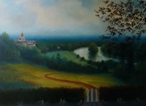 Petersham Hotel, paisagem de 2011 de Lee Campbell