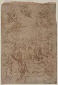 A conversão de São Paulo, após 1575. de Lelio Orsi da Novellara
