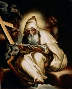 A tentação de Santo Antônio, c.1575