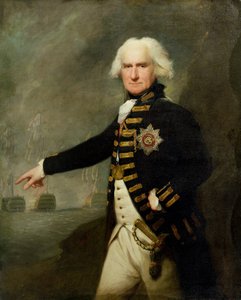 Admiral Lord Bridport (1727-1814) c.1795 (óleo sobre tela) de Lemuel Francis Abbott