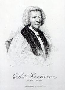 Thomas Percy, Bispo de Dromore, gravado por John Hawksworth, 1848 de Lemuel Francis Abbott