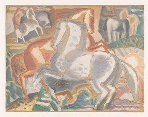 Cavalos na paisagem