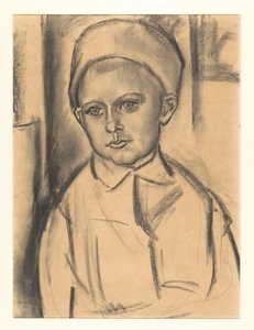 Retrato de um rapaz desconhecido de Leo Gestel (signed by artist)