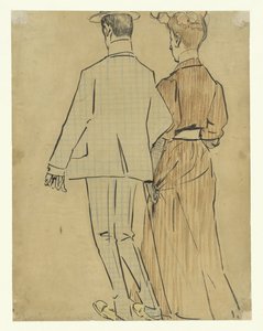 casal ambulante de Leo Gestel (signed by artist)