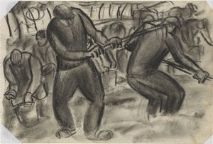 Colhedoras de batatas no campo
Sem título de Leo Gestel