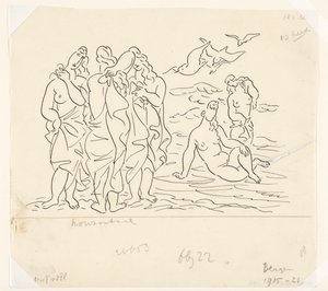 Padres (esboço) de Leo Gestel