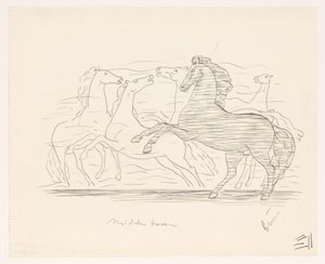 Manada de cavalos de Leo Gestel
