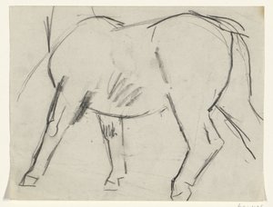 Corpo de um cavalo de Leo Gestel