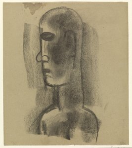 cabeça masculina de Leo Gestel