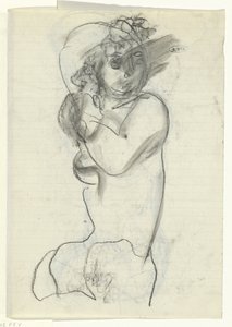 mulher nua de Leo Gestel