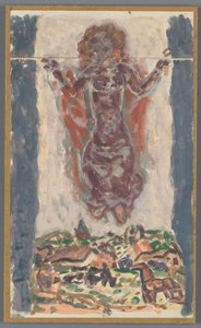Desenho para encadernação por: Karl Baarslag, S.O.S., [1936-1937] de Leo Gestel