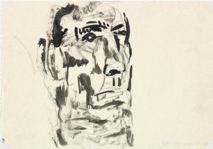 retrato de homem Sem título de Leo Gestel