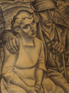 O noivo na floresta da Baviera de Leo Gestel