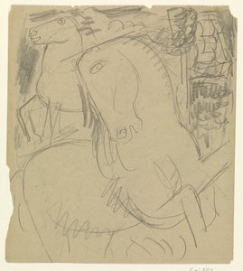 Dois cavalos de Leo Gestel