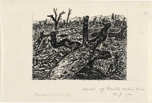 Primeira Guerra Mundial (título no objeto) de Leo Gestel