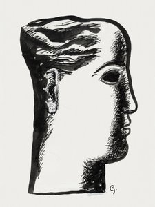 Cabeça de mulher (c. 1891–1941) de Leo Gestel