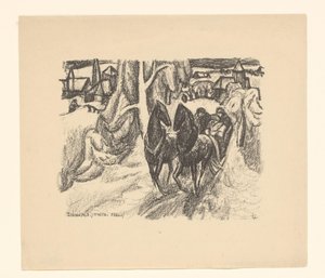 Zinnwald (Ertsgebergte) (título original no objeto) de Leo Gestel