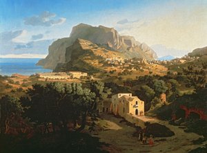 Paisagem em Capri