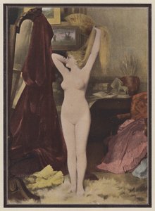 O modelo (cor litho) de Leon Auguste Cesar Hodebert